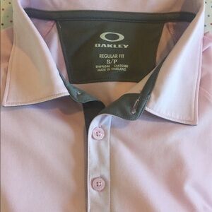 Oakley Pink Polo Shirt